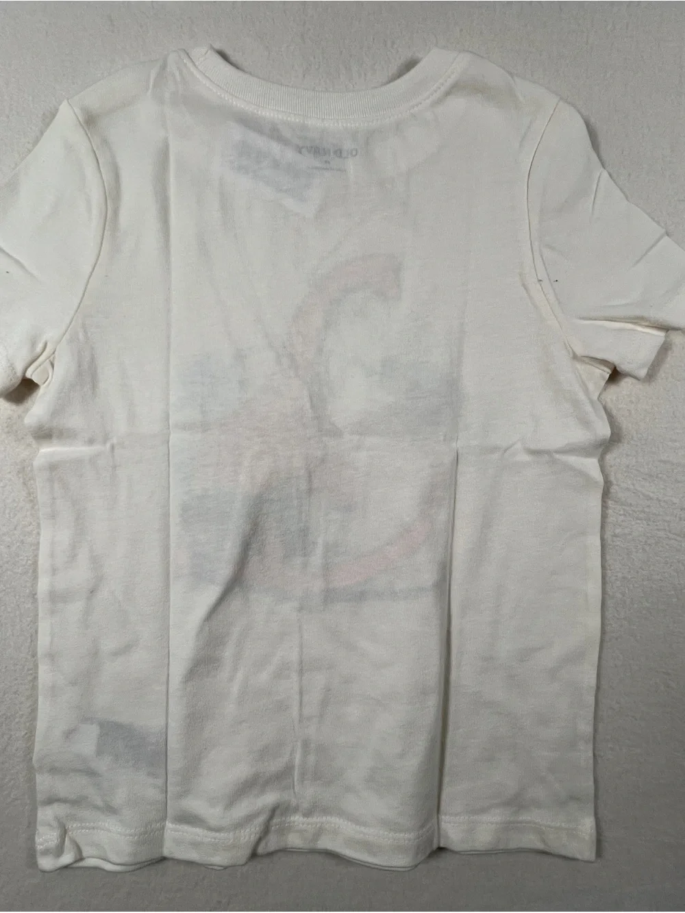 Old Navy Cream Tee with Orange Dinosaur and Teal Accents NWT 5t